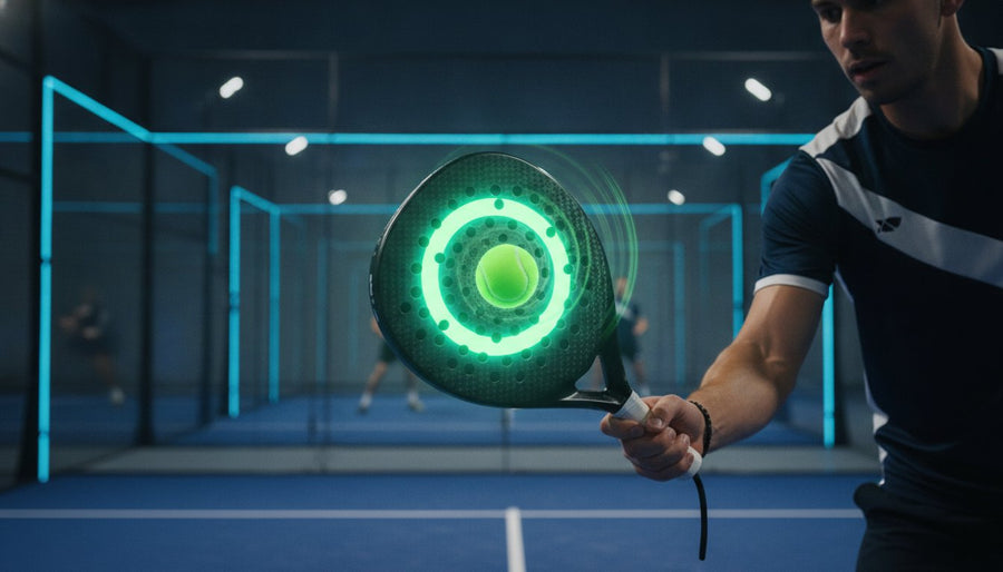 Alles over de sweet spot van een padelracket: verbeter je spel in 2026
