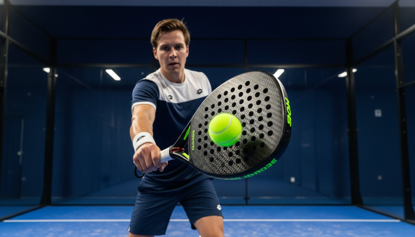 Padelracket van carbon: alles wat je moet weten over materiaal en prestaties