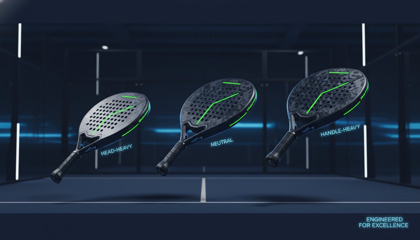 Alles over de balans van een padelracket: de gids voor de juiste keuze in 2026