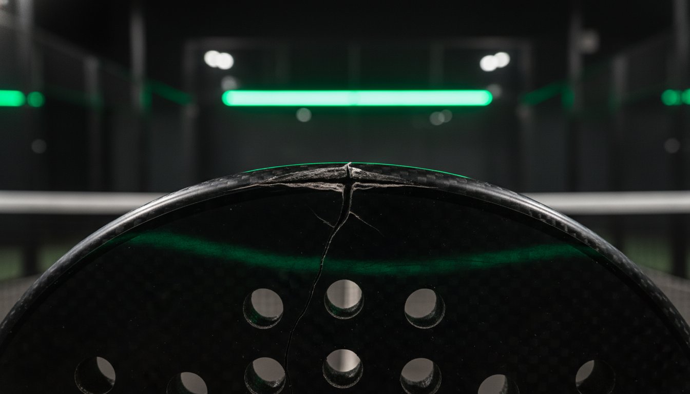 Scheur in frame padelracket: Is je racket nog te redden?