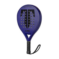 Tactical El Sabio padel racket in blauw, ontworpen voor optimale controle en precisie tijdens het spel.