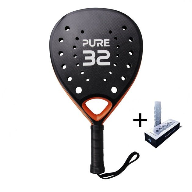 Pure32 D55 + Hesacore Grip - bestelpadel.nl